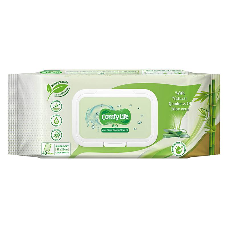 biodegradable adult wet wipes