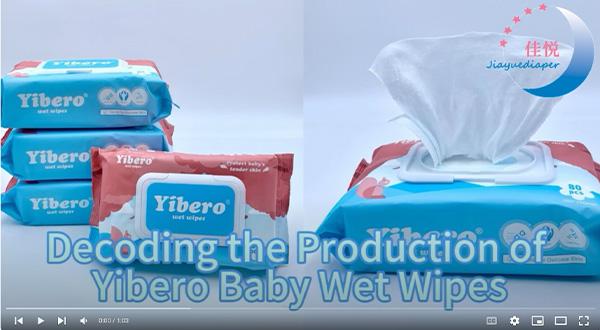 Baby wet wipes production