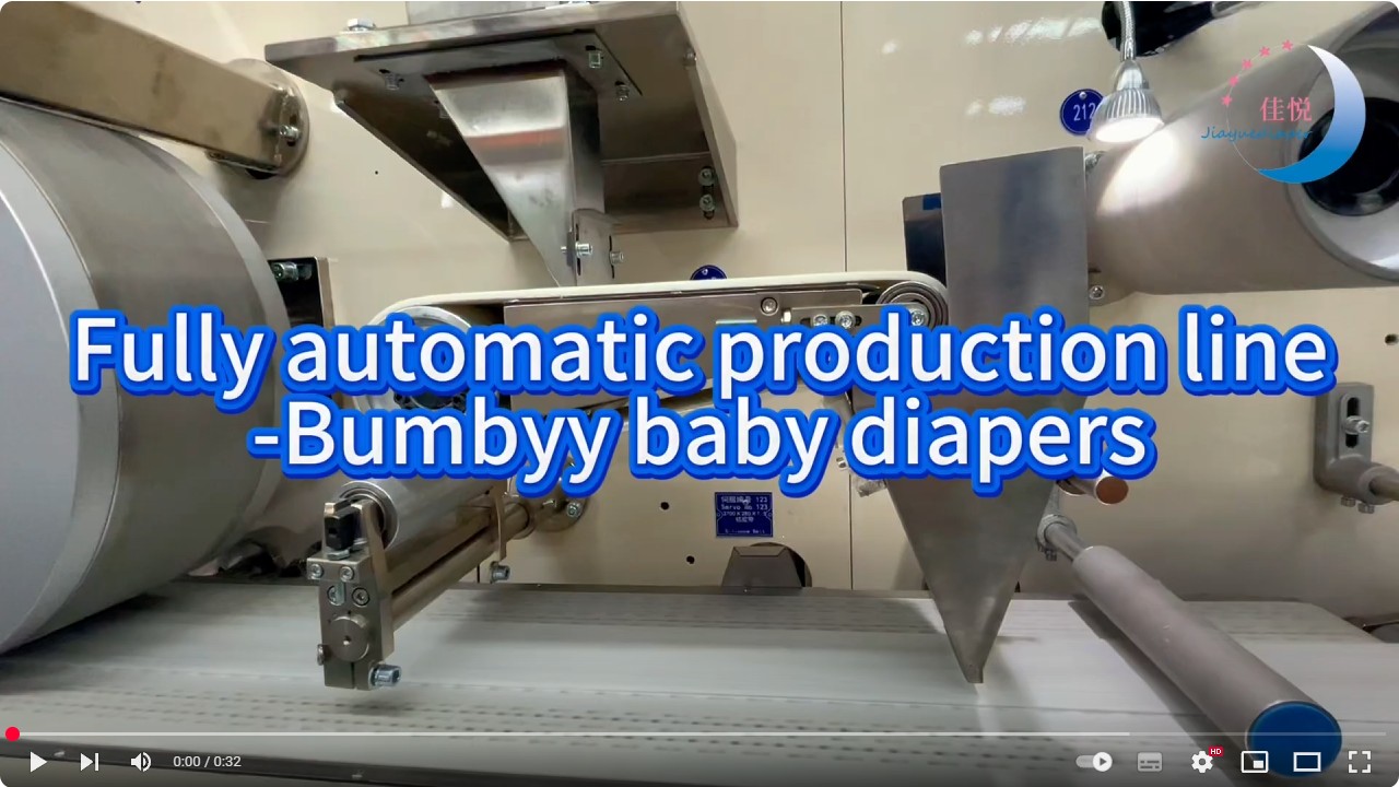 Fully automatic production line-bumbyy baby diapers