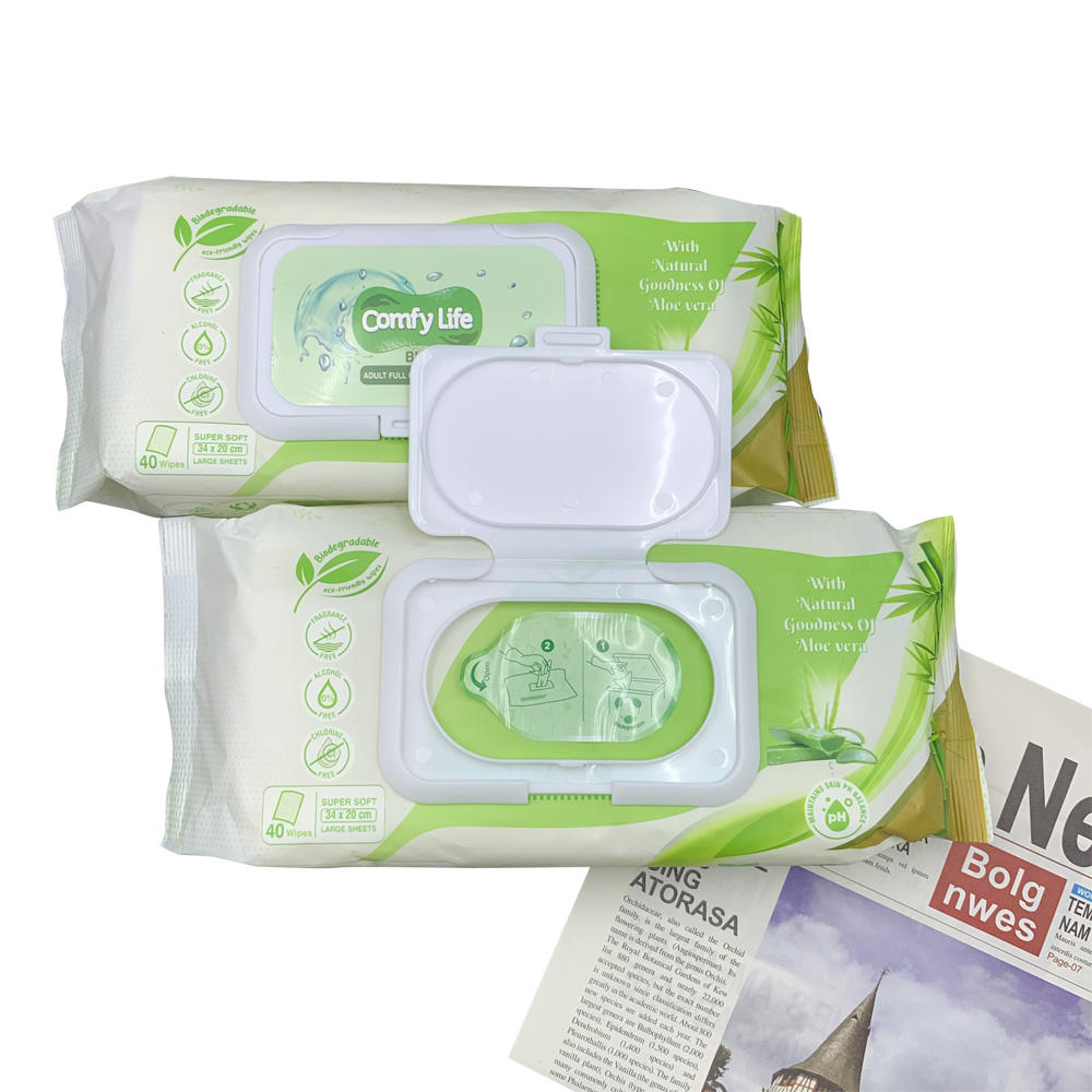 Comfy Life 300*200 Own Brand 80PCS Adult Wet Wipes - China Wet Wipes and  Organic Wipes for Baby price